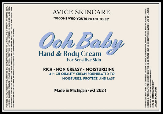 Hand & Body Cream: Ooh Baby (PREORDER)